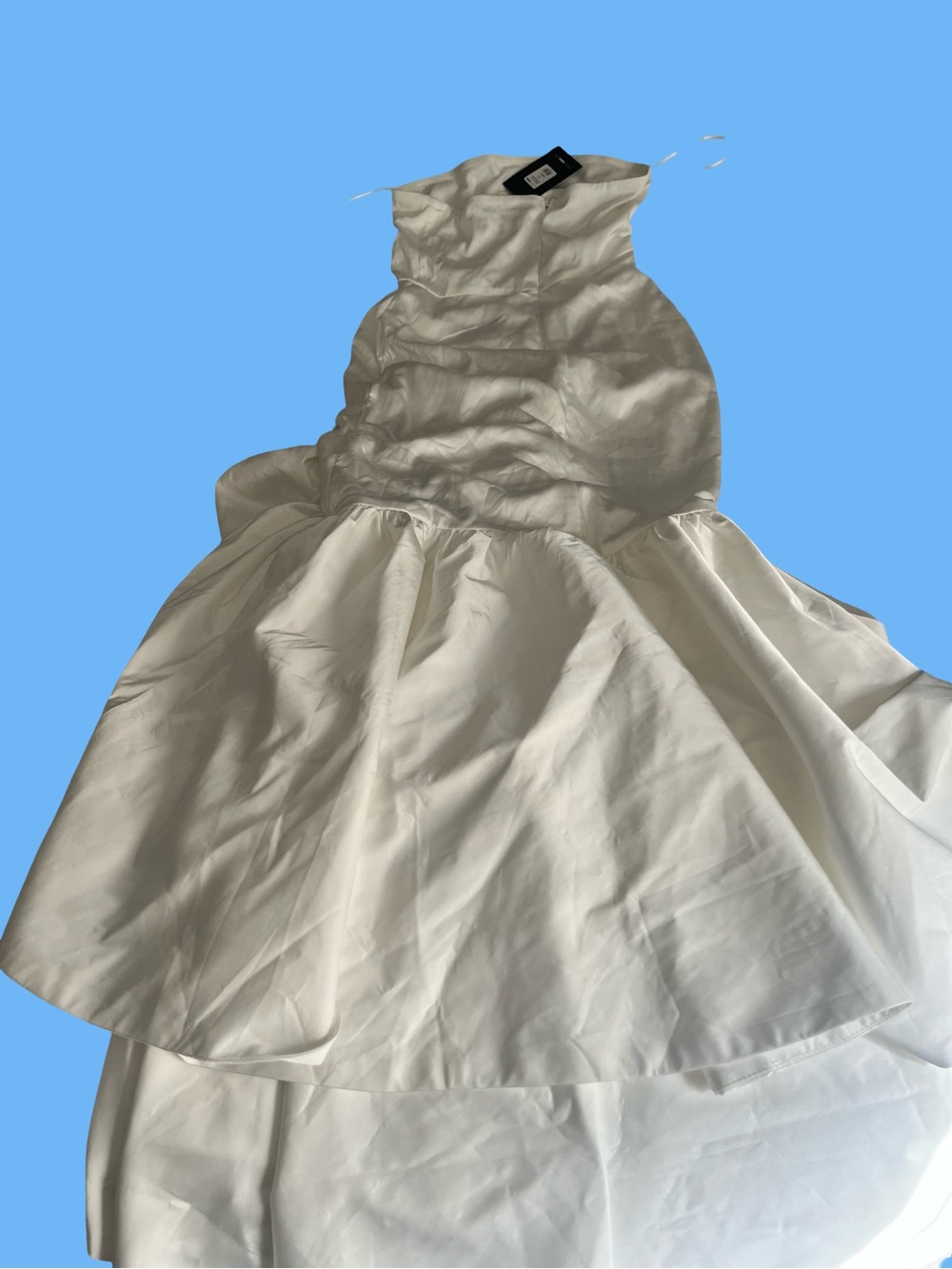Women White Party Dress - Elegant Sleeveless Dress